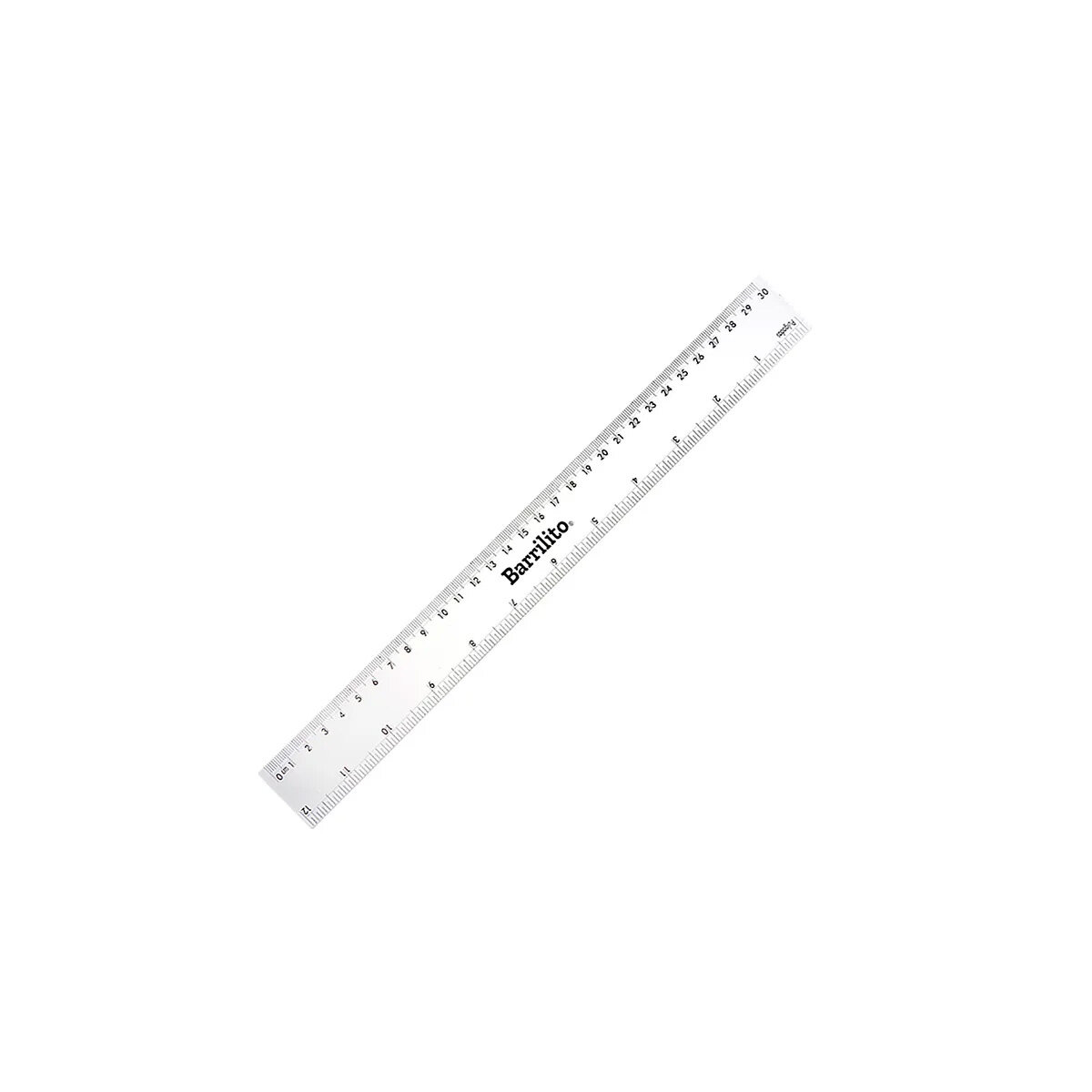 Regla Barrilito Plastico 30Cm Articulos Escolar Y Oficina