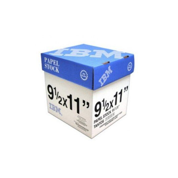 Papel Pcm Stock Ibm 9.5X11" 1Tanto Blanco C/3000 Hojas