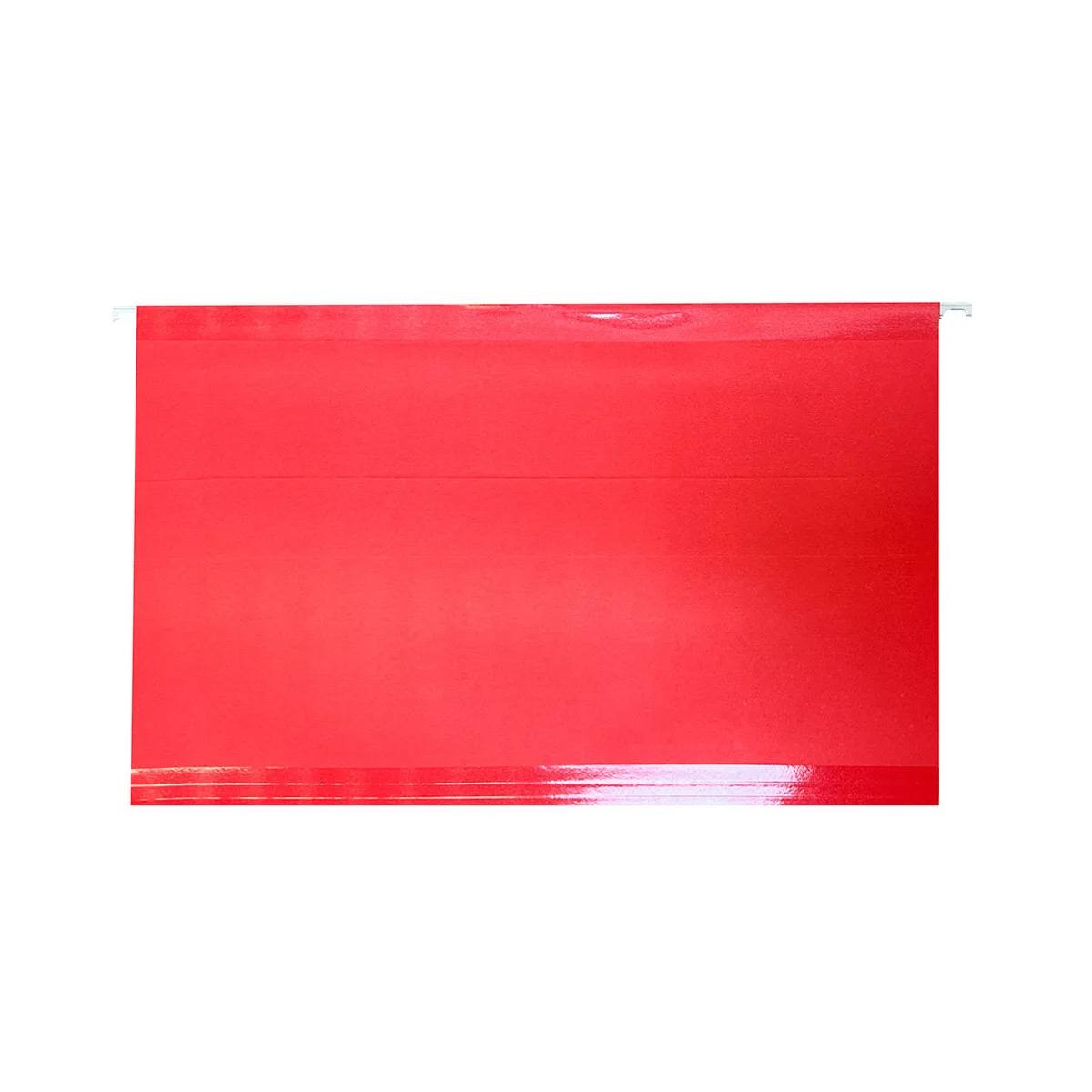 Fólder Colgante Pendaflex Reforzado Tamaño Oficio Ceja 1/5 Caja Con 25 Rojo 4153 1/5 Red