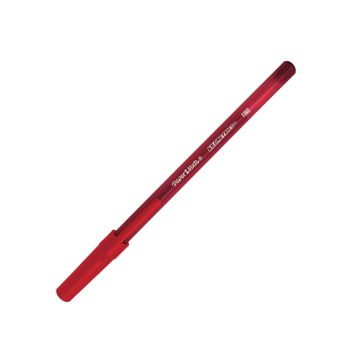 Bolígrafo Papermate Mediano Rojo Negro 12 Piezas 2129429