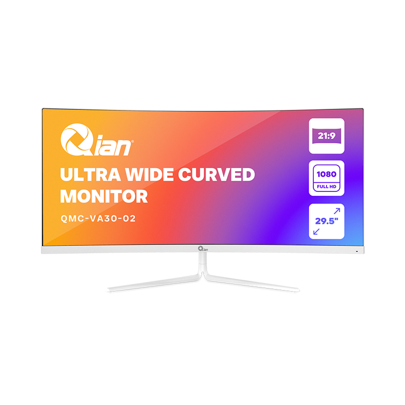 Monitor Curvo Qian 30" Uwfhd 200Hz 10Ms Hdmi Dp Qmc-Va30-02