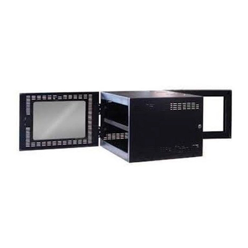 Gabinete North Montaje En Pared De 6 Ur Sin Equipo Negro