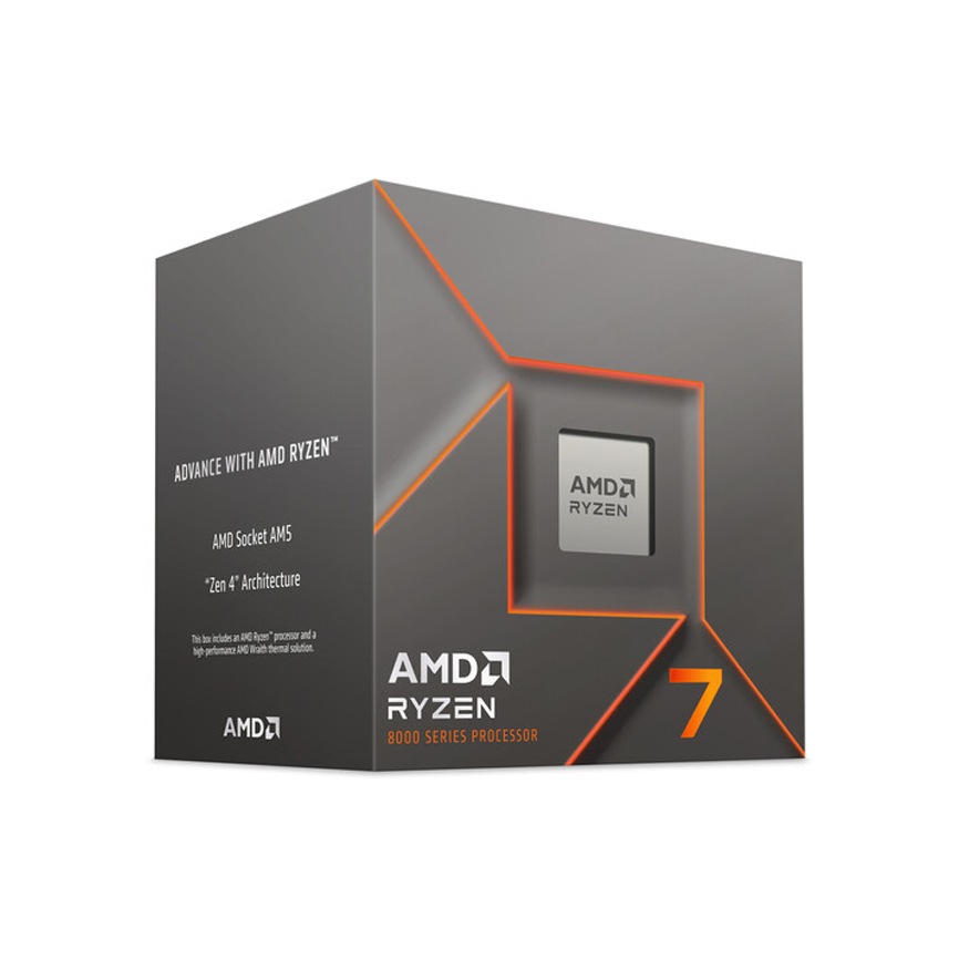 Procesador Amd Ryzen 7 8700F 8 Núcleos 4.1Ghz Am5 16Mb Caché 100-100001590Box