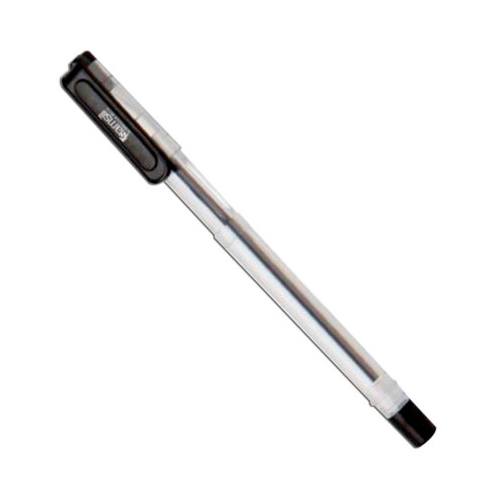 Bolígrafo Samsill Escolar De Gel Punta Fina 0.7Mm 12 Piezas Negro Esc-12Nc