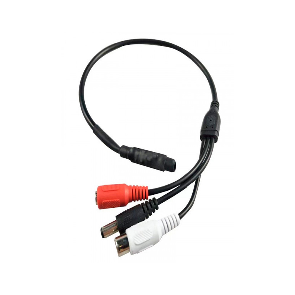 Micrófono Amplificado Saxxon Anxba09 12Vdc 56Db Con I/O Audio Para Cámara De Vigilancia Tce053002