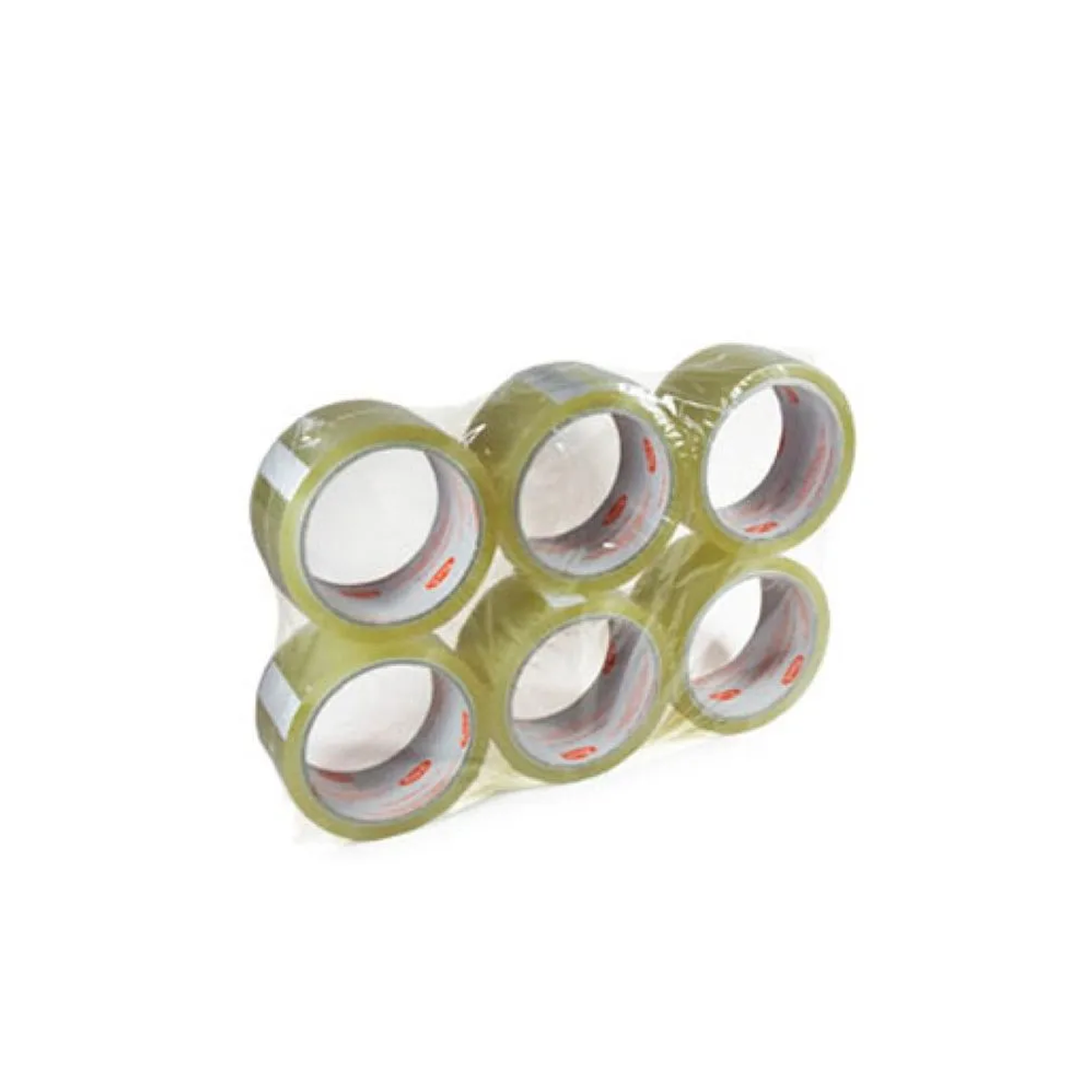 Cinta Adhesiva Tuk 182T 48X50 Transparente 6 Piezas