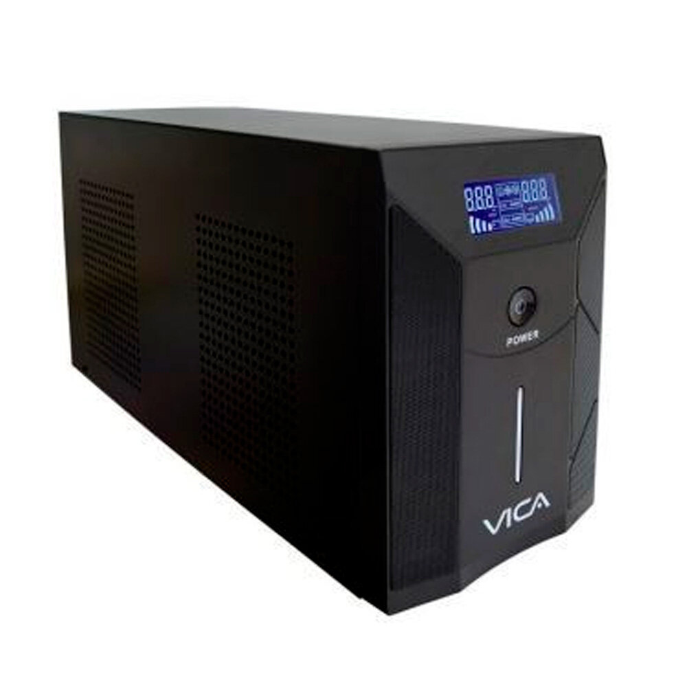 Nobreak Vica S 3000 Regulador Integrado 3000Va 1800W 8X Contactos Pantalla Lcd