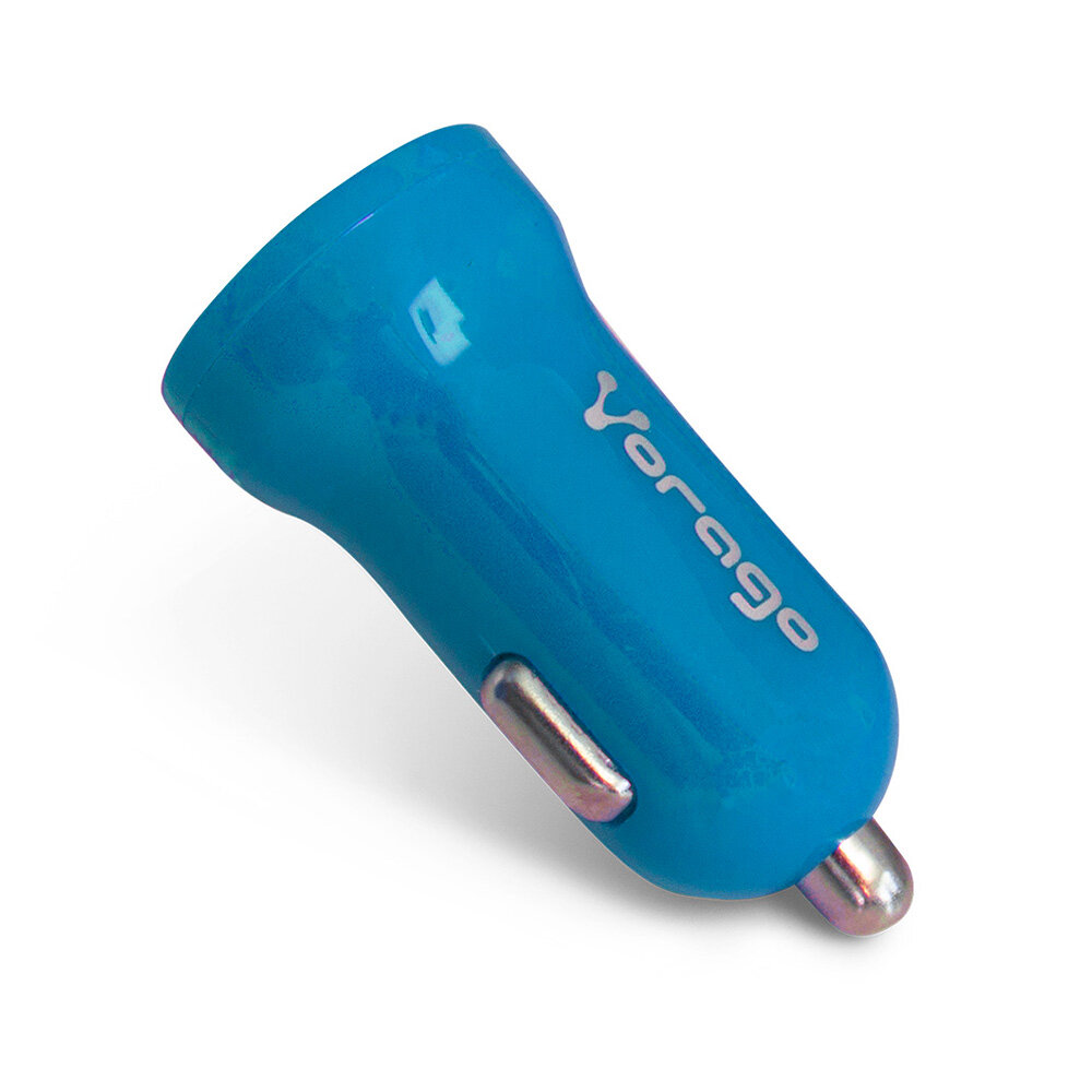 Cargador De Auto Vorago Au-101 5V 1X Usb 2.0 Azul Ac-355883-4