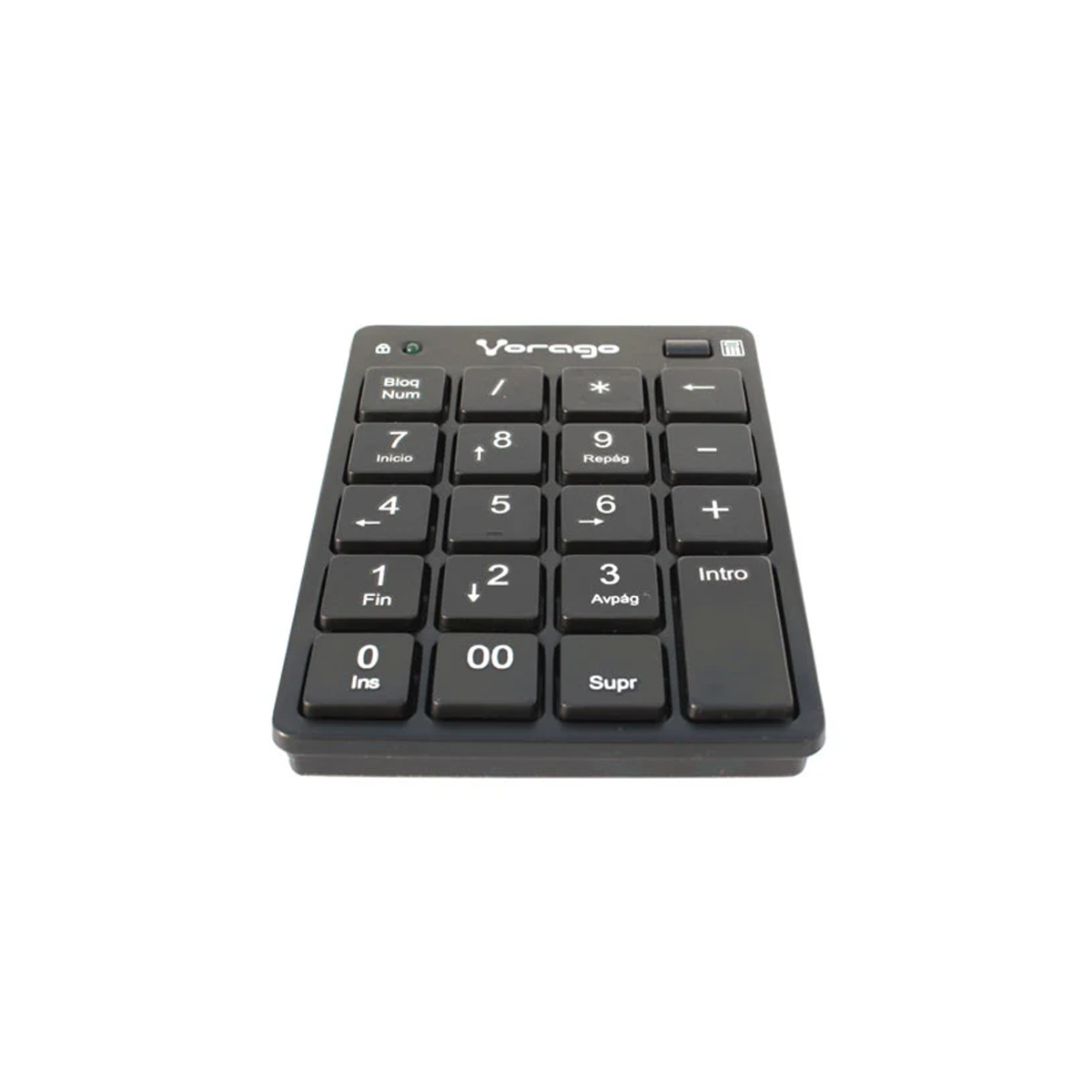 Teclado Numerico Vorago Kb-105 Alámbrico Usb Negro Ac-449585-3