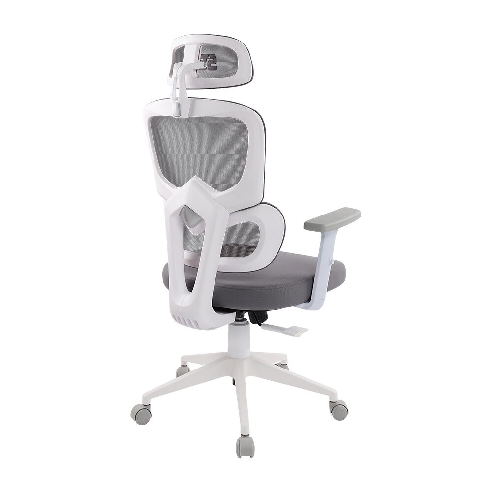 Silla Gamer Vorago Start The Game Cgm-400-Wh Malla Transpirable Respaldo Reclinable Max 150Kg Blanco