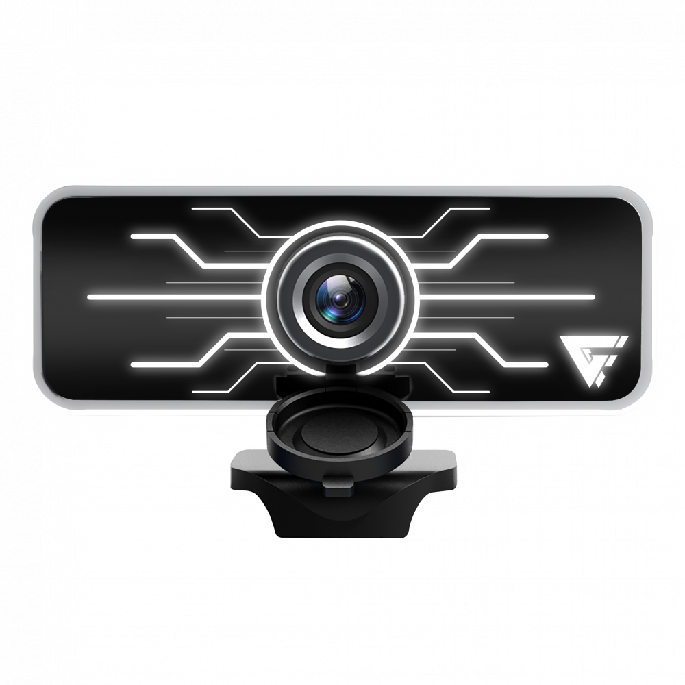 Camara Web Game Factor Wg400 1080P Led Usb Negra