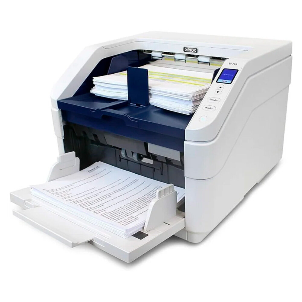 Escaner Xerox W110 Adf A Color Usb 3.2 120Ppm 600Dpi Blanco/Azul W110