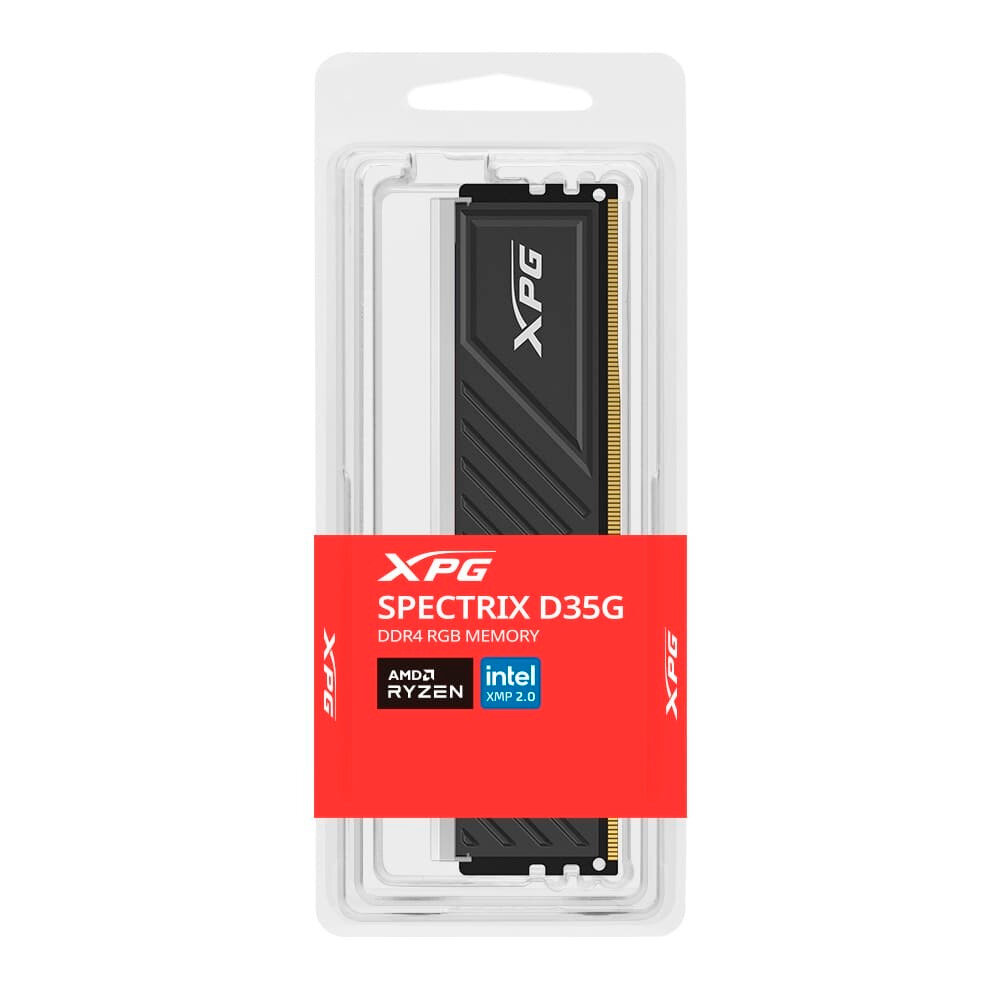 Memoria Ram Xpg Spectrix D35G 16Gb Ddr4 3200Mhz Cl16 Xmp Negro Ax4U320016G16A-Sbkd35G
