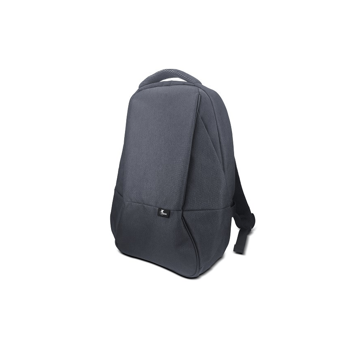 Mochila Antirobo Para Latop Xtech Xtb-506Gy De Poliéster 16" Negro / Gris