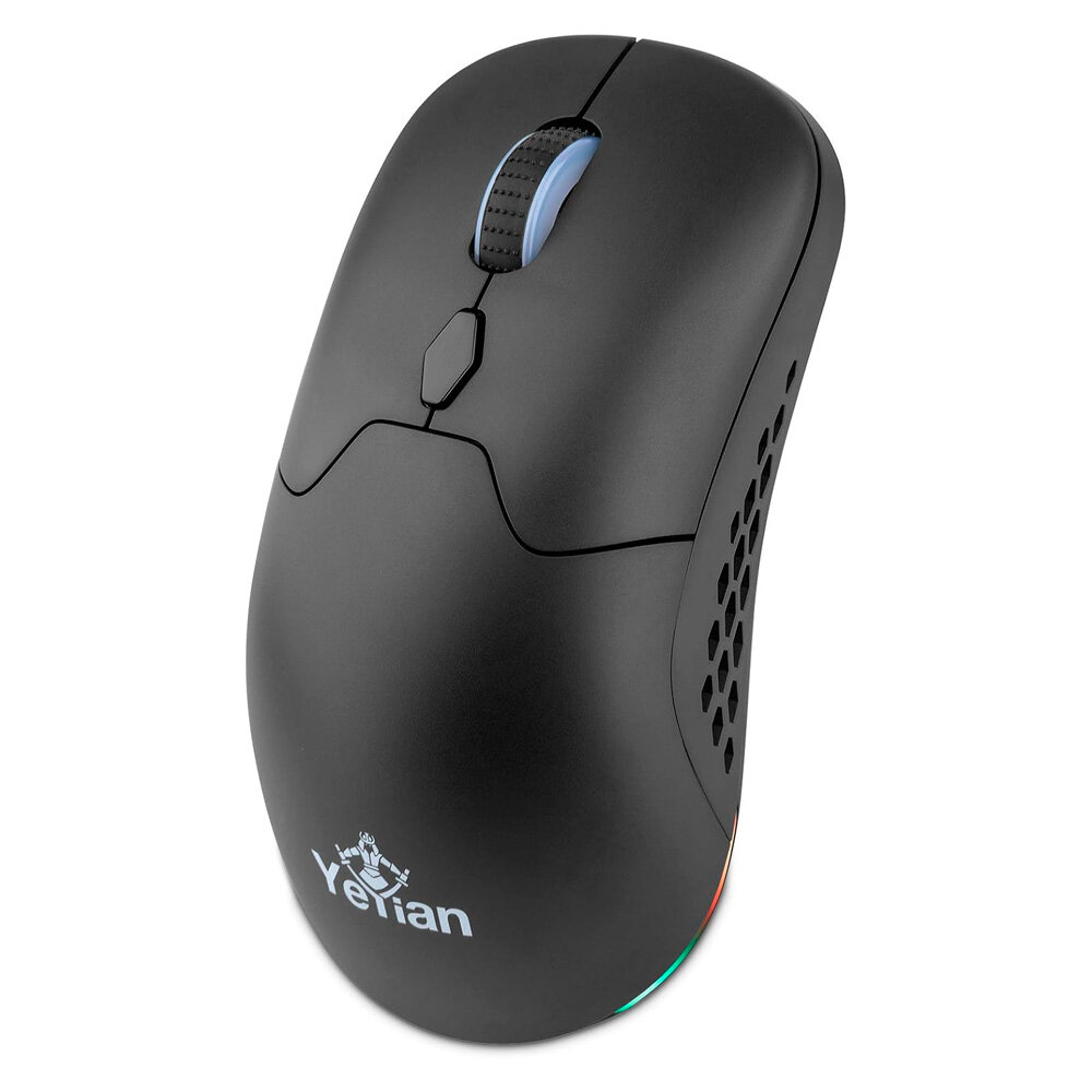 Mouse Gamer Yeyian Shift 3 En 1 Rgb 26.000Dpi 1000Hz 3 Botones Switches Kailh Gm8.0 Bt Ygm-Wwrb-01