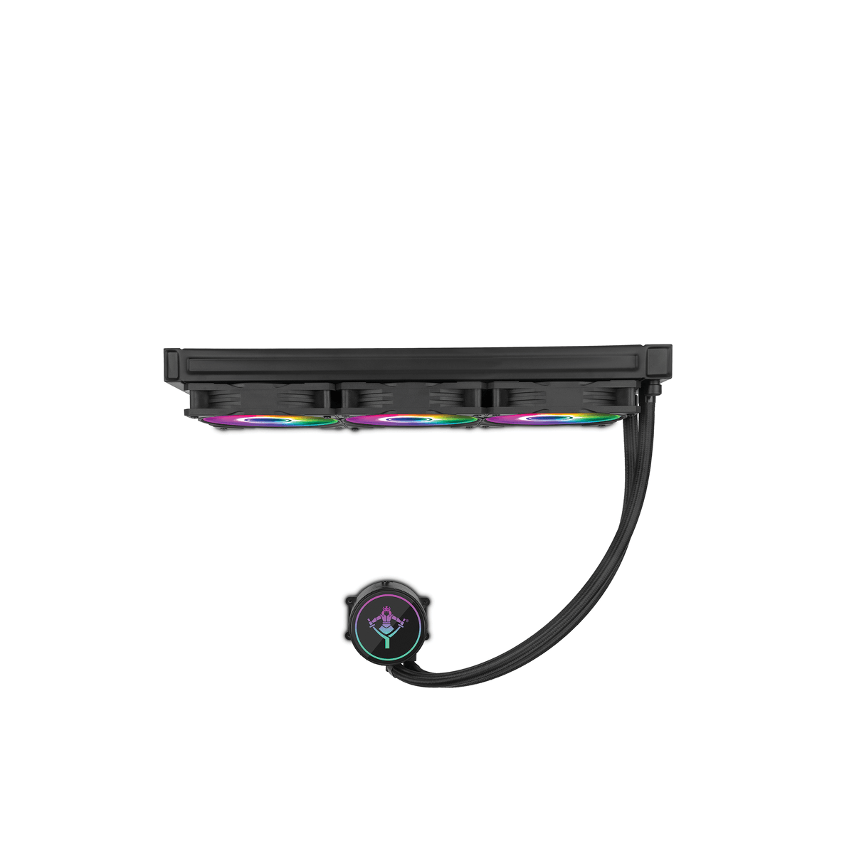 Enfriamiento Líquido Yeyian Vatn Series 360Mm 3X 120Mm 800 - 20000Rpm Ytt-360Al-01