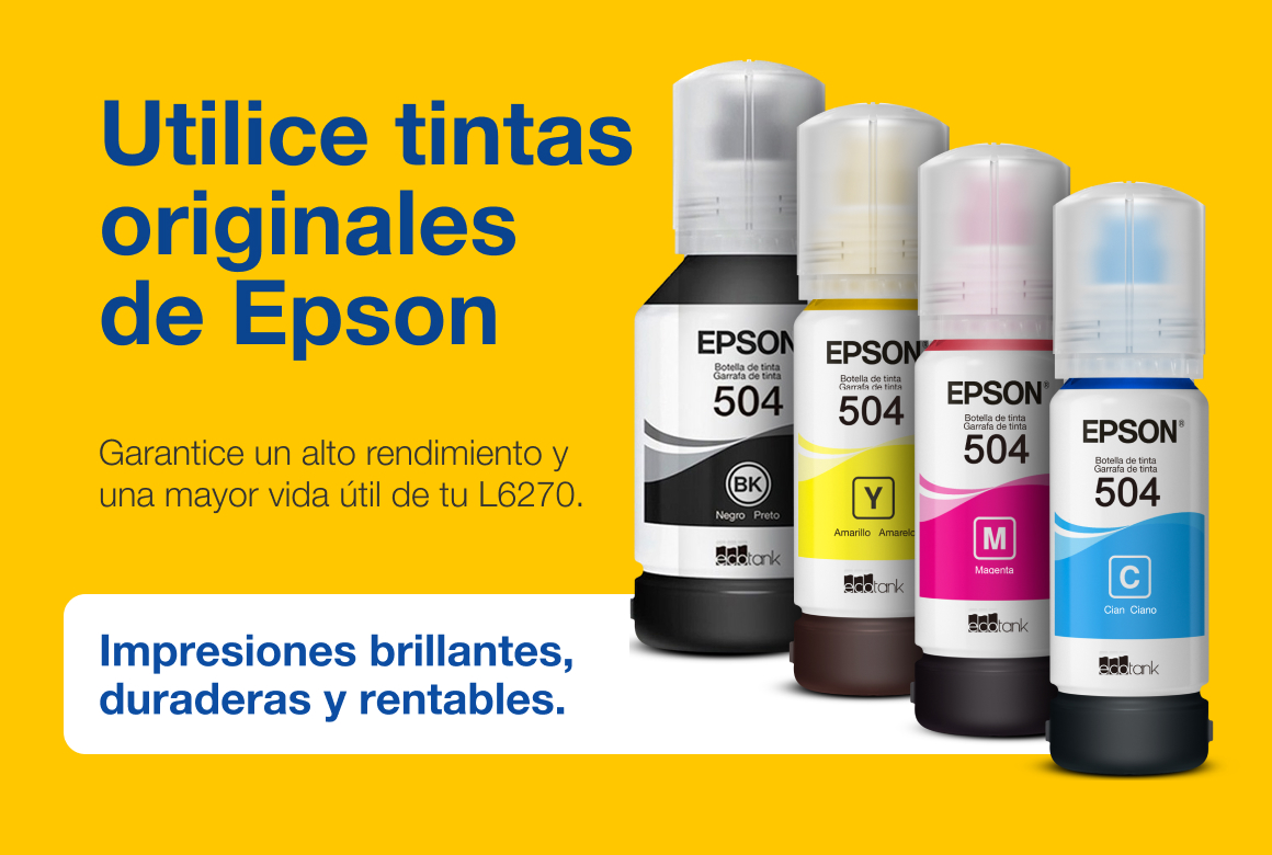 Utilice tintas originales