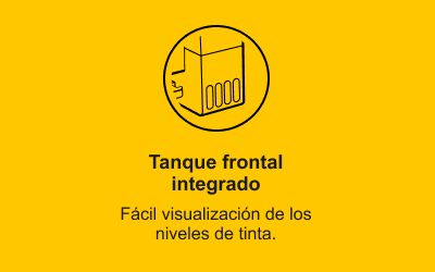 Tanque frontal integrado