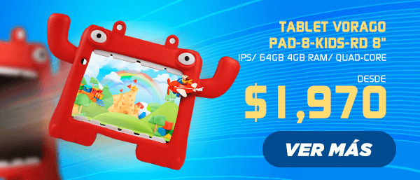 Tablet Vorago Pad-8-Kids-Rd 8"